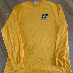 Vintage Xl racer long sleeve gold Size - Xl